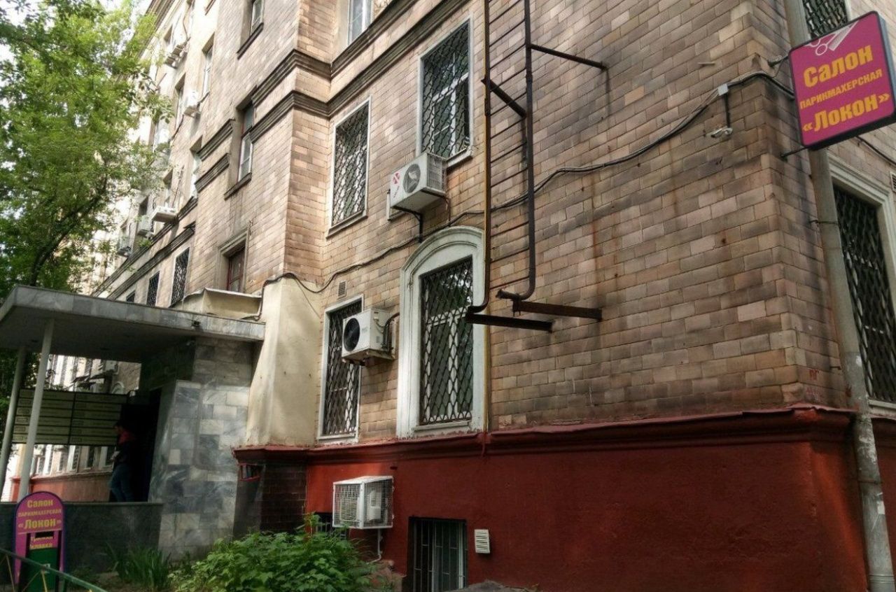 фасад дома, здание по адресу г Москва, ул Барклая, д 13 стр 2